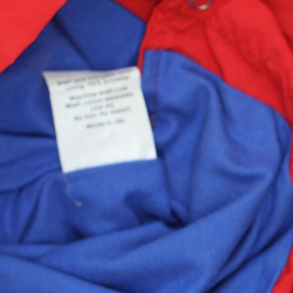 Widgeon Womens Lined Nylon Vintage Rain Jacket Coat 1667e32d878432 Red / Blue M - Picture 6 of 7